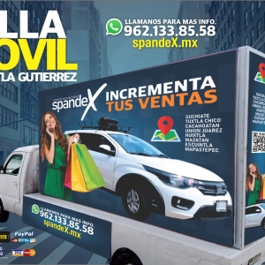 Valla Móvil Publicitaria con Perifoneo