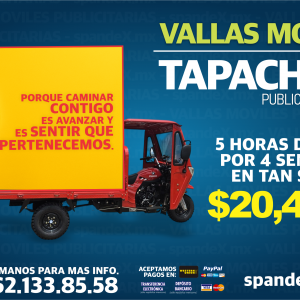 Valla Móvil en Tapachula 🚚📢 | La Publicidad que Todos Ven
