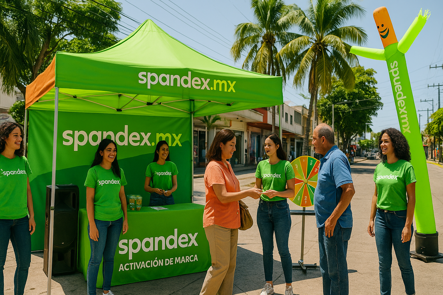 ACTIVACIONES DE MARCA EN TAPACHULA: SPANDEX.MX LLEVA TU PROMOCIÓN DIRECTO A LA CALLE